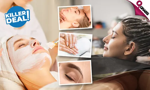 Killer Beauty Combos: Facial, Massage, Hair Treatment, Manicure with Polish & More!